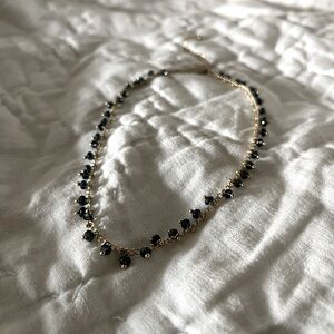 Beaded Charm Choker Necklace